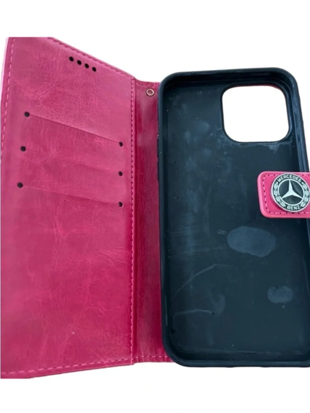 499. NWT MERCEDES BENZ IP 13 PRO MAX CELL PHONE CASE